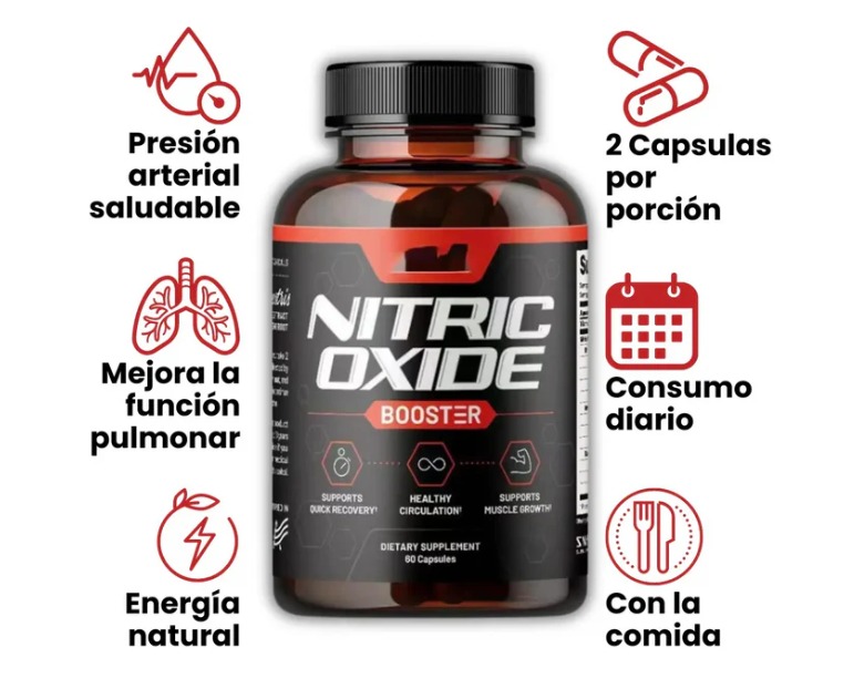 Oxido Nítrico 90 caps.